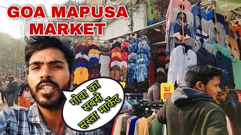 Mapusa Market Goa Famous Goa Bazar Goa Friday Market For Shopping