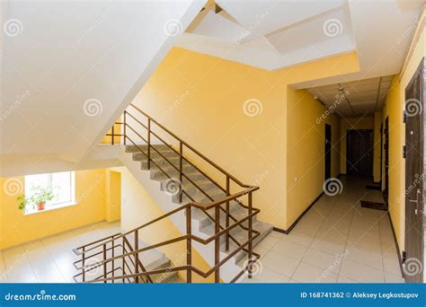 Stairwell Of Apartment Stock Photo Image Of Corridor 168741362