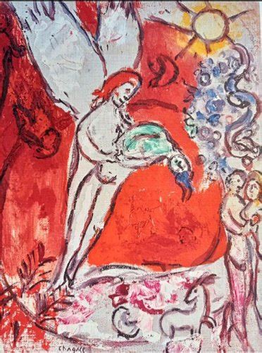 Marc Chagall Creation Of Man 2 1986 Lithographie Bei Pamono Kaufen