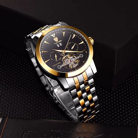 Aliexpress Buy Tevise Skeleton Automatic Watch Men Mechanical