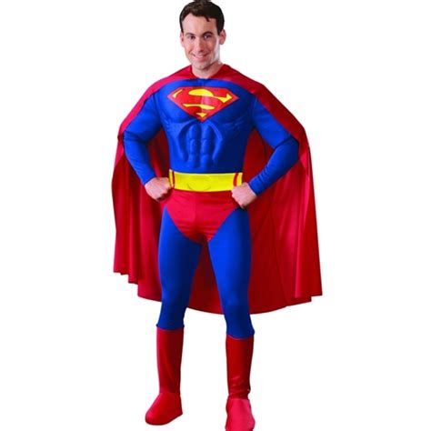 Superman Muscle Chest Adult Costume The Costumer