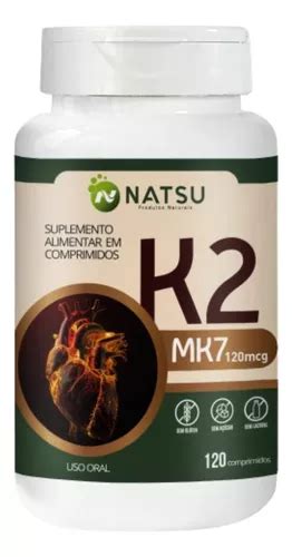 Vitamina K Mk Mcg Capsulas Suplemento Natural Promo Mercadolivre