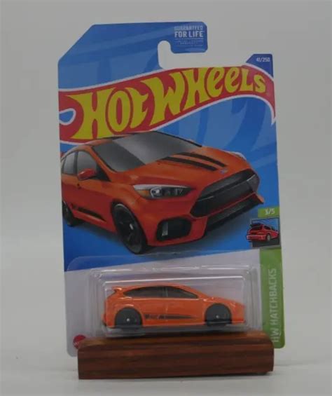 Ford Focus Rs Hw Hatchbacks Hot Wheels Orange Picclick Uk