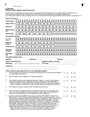 Fillable Online Uniform Formulary Medical Necessity Criteria For