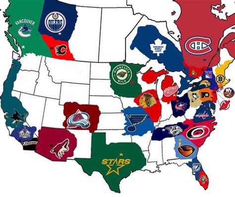 Hockey Map | Hockey, Blackhawks hockey, Hockey memes