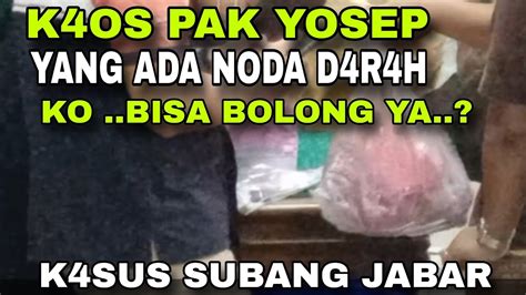 KO BISA YA KAOS NODA D4R4H ITU BOLONG MIST3RI K4SUS SUBANG