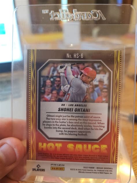 Mavin Panini Mosaic Hot Sauce Shohei Ohtani Angels