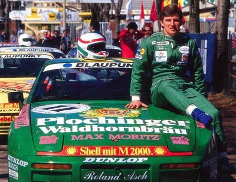 Roland Asch With His 1987 944 Turbo Cup Germany Winning Car Porsche 944