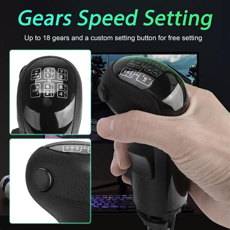 Cnspeed Usb Truck Simulator Shifter Gearshift Knob For