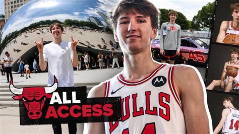 All Access Matas Buzelis Arrives Home To Chicago Chicago Bulls Nba Youtube