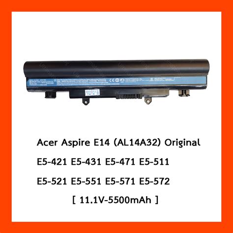 Battery Acer Aspire E Al A Black Org Shopee Thailand