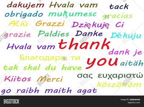 Ways Say Thank You All Image And Photo Free Trial Bigstock