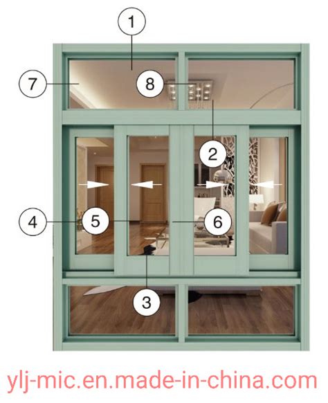 Ylj2008j Series Aluminum Aluminium Hollow Glass Sliding Window China Window And Sliding Window