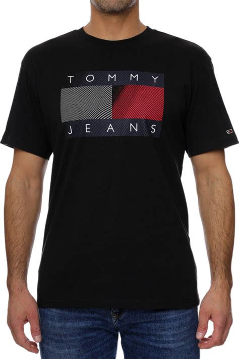 Koszulka męska Tommy Hilfiger TJM Reflective Wave Flag t shirt S Inna