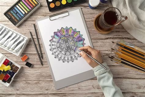 Free mandala coloring book