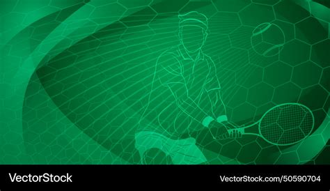 Tennis themed background Royalty Free Vector Image