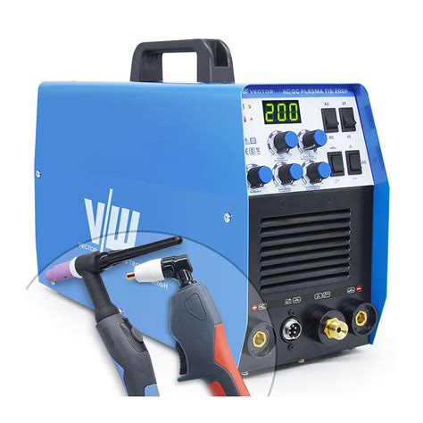 AC DC WIG PLASMA 200 D Plasmaschneider SET VECTOR WELDING