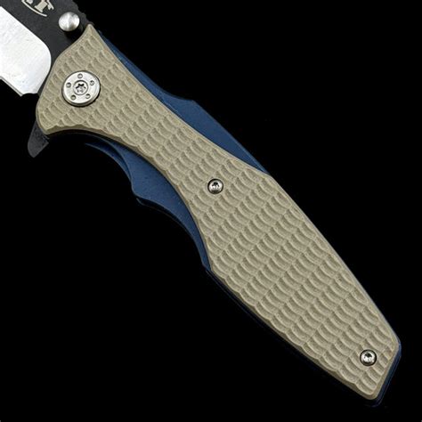 ZT 0393 Hinderer Flipper Knife 3.5" CPM-20CV Blade