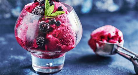 La Recette Du Sorbet Aux Fruits Rouges