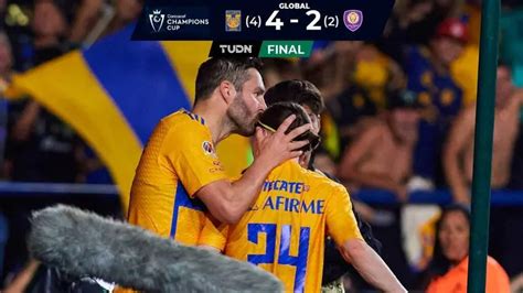 Resumen Con Pol Mica Tigres Aplasta A Orlando Y Est En Cuartos De