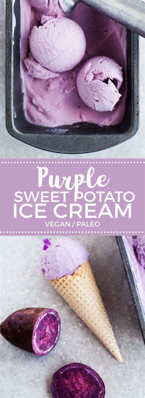 Recipe Cook Coconut Purple Sweet Potato Ice Cream Vegan