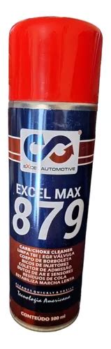 Descarbonizante Excel Max 879 Limpa Tbi Bicos Injetor 500 Ml