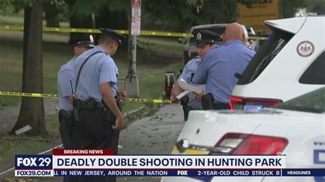 Hunting Park Double Shooting Kills Woman Male Victim Critically