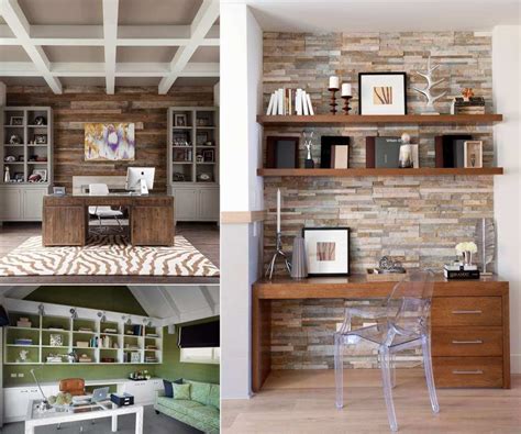 Home Office Accent Wall Ideas