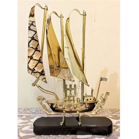 Metal Polished Ship Showpiece For Home At Rs 1450 In Moradabad ID