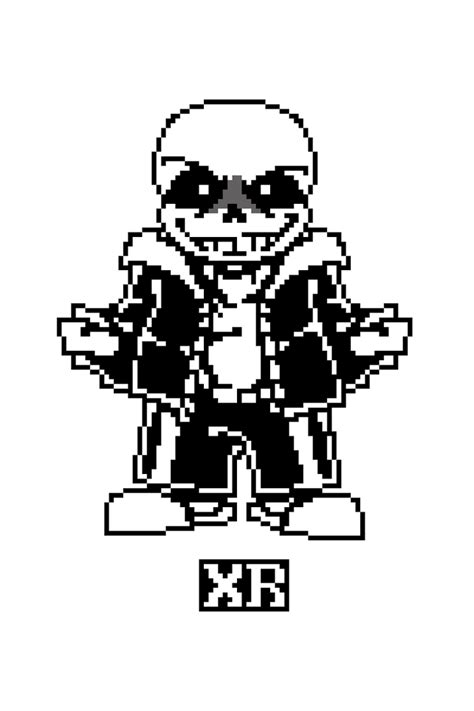 Hard Mode Sans Sprite v2 by ImXR24 by ImXR24 on DeviantArt