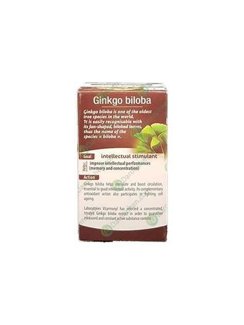 کپسول جینکوبیلوبا ویتارمونیل ۳۰ عددی Vitarmonyl Ginkgo Biloba 30 Capsules داروخانه آنلاین داروفن