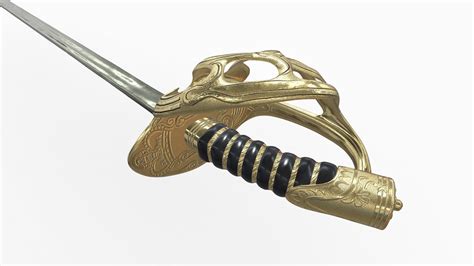 BRITISH ROYAL GUARD SWORD 1832 - Download Free 3D model by Viky_3D ...