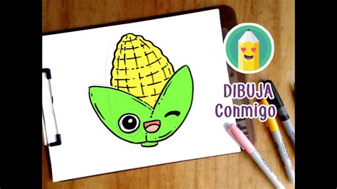 Como Dibujar Un Elote Kawaii Dibujos Para Dibujar Youtube