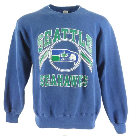 Vintage 80s Seattle Seahawks Champion Sweatshirt Mens Xl Usa Nfl 5050