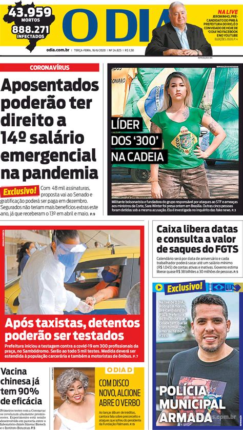 No Cabeçalho Do Jornal Do Brasil