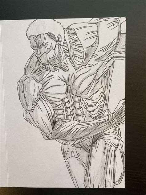 Armored Titan Fan Art I Made! : r/attackontitan