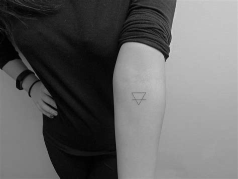 Ground Symbol Tattoo