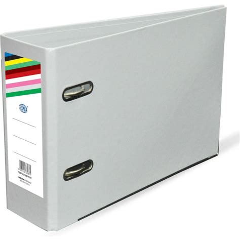 Buy Fis Pp Lever Arch Box File X Mm Broad Cm Inch Fixed Grey