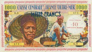 New Francs Overprint On Francs French Guiana Numista