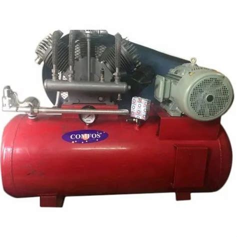 AC Three Phase COMFOS 20HP Air Compressor Maximum Flow Rate 51 120