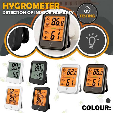 Digital humidity sensor thermometer w bluetooth smart digital lcd humidity meter – Artofit