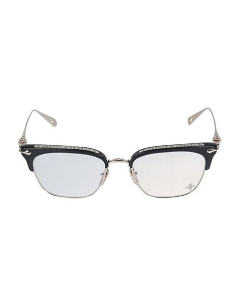 Chrome Hearts Cat Eye Semi Rimless Glasses Lyst