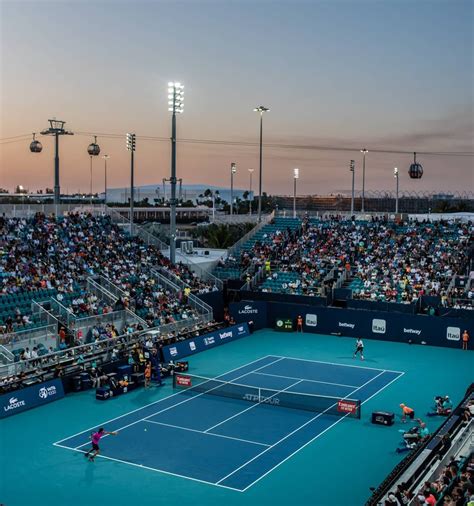 Miami Open Tennis Grandstand Session 1 Grandstand At Hard Rock Stadium Miami Gardens 20