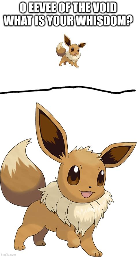 eevee of the void what is your whisdom? Meme Generator