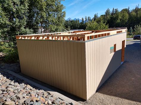 Detached Garage Framing And Finishing High Level Construction