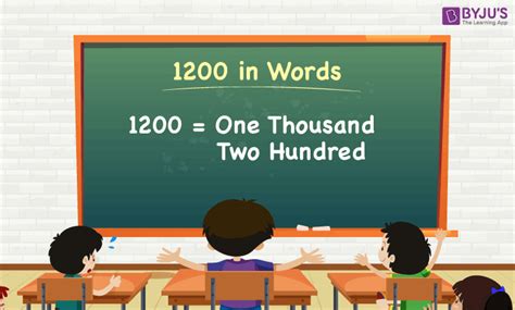 1200 In Words How To Write 1200 In Words 1200 Spelling