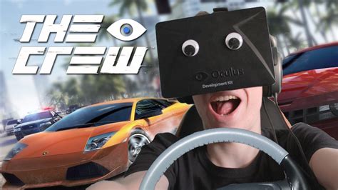 Virtual Reality Racing Game The Crew Vr Oculus Rift Dk2 Gameplay