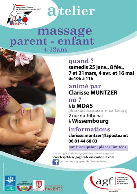 Atelier Massage Parent Enfant AGF 67