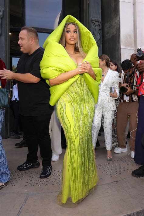 Cardi B Wears 8 Outfits In 3 Days For Paris Couture Fashion Week