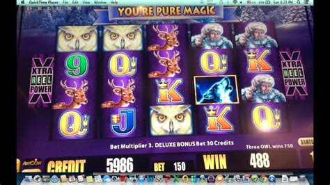 Timberwolf Deluxe Slot Machine Bonus Awesome Bonus YouTube